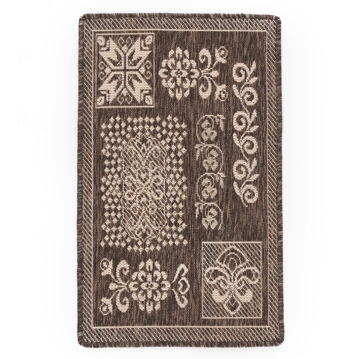 Ковер &laquo;Эко&raquo;, прямоугольный, 50х80 см, джут