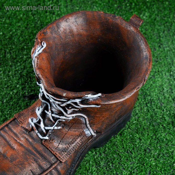 Фигурное кашпо "Башмак" 33х18см