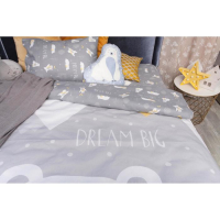 Постельное бельё "Этель" Большие мечты 143х215 см, 150х214 см, 50х70 см -1 шт, 100% хлопок, бязь 125 г/м2 Постельное бельё "Этель" Большие мечты 143х215 см, 150х214 см, 50х70 см -1 шт, 100% хлопок, бязь 125 г/м2
