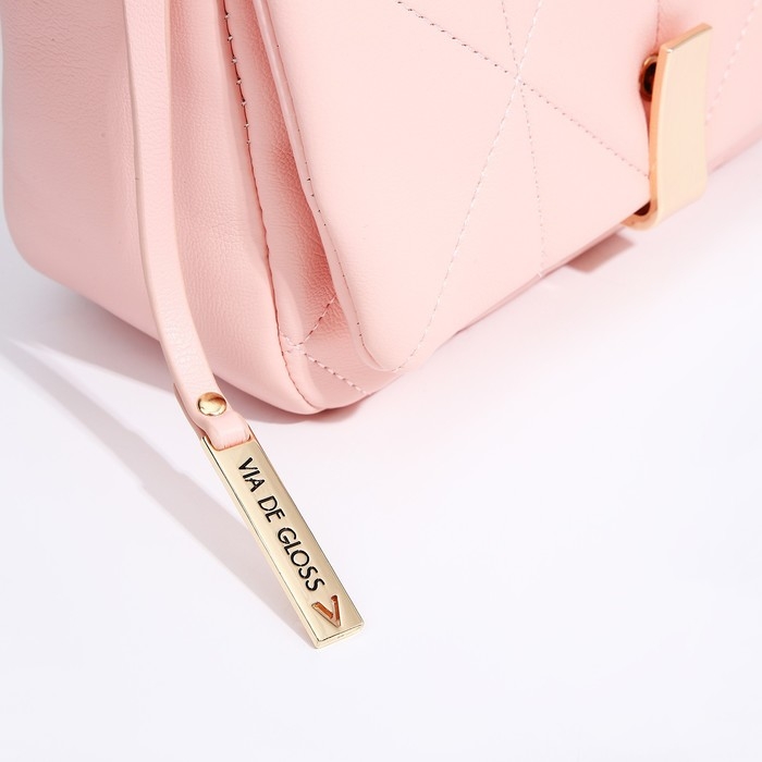 Сумка-мессенджер на магнитах, цвет розовый Сумка-мессенджер на магнитах, цвет розовый