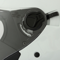 Шлем открытый с двумя визорами, размер L (59-60), модель - BLD-708E, белый глянцевый Шлем открытый с двумя визорами, размер L (59-60), модель - BLD-708E, белый глянцевый