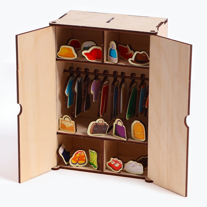 Сортер &laquo;Шкаф&raquo;, 27 деталей