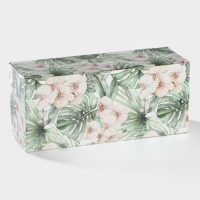 Менажница 2 ячейки Доляна «Лист», 21,8×6,9 см, цвет зелёный Менажница 2 ячейки Доляна «Лист», 21,8×6,9 см, цвет зелёный