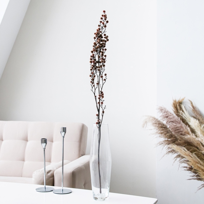 Сухие цветы «Молочай Миля», 25 г, длина — 70 см, цвет розовый Сухие цветы «Молочай Миля», 25 г, длина — 70 см, цвет розовый