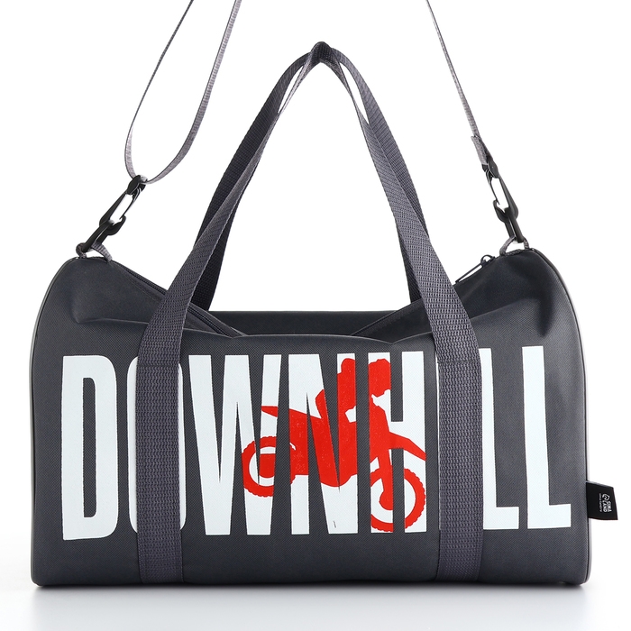 Сумка спортивная мужская, TEXTURA, маленький размер, цвет серый Сумка спортивная мужская, TEXTURA, маленький размер, цвет серый