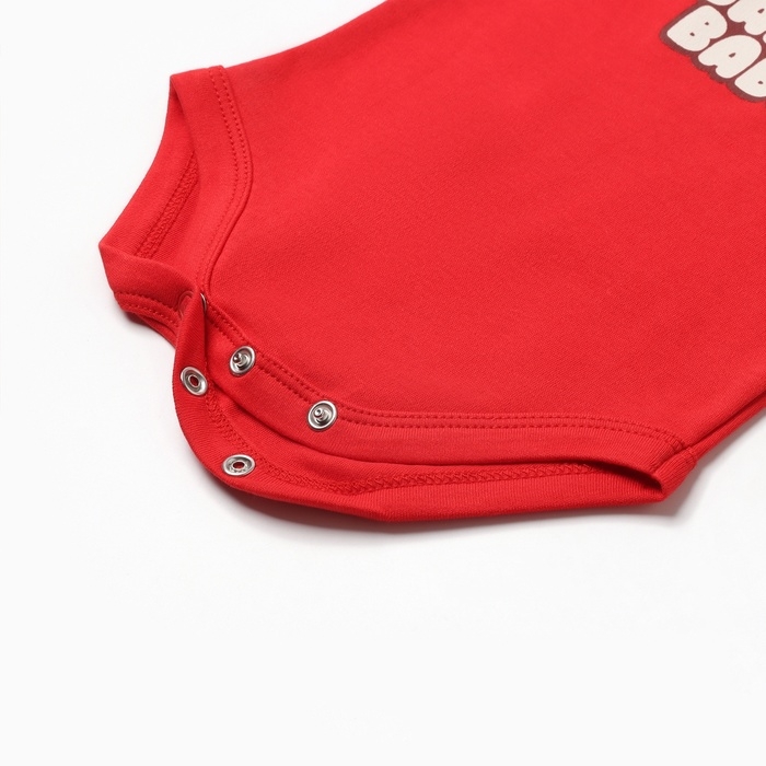 Боди с дл. рукавом Крошка Я Santa baby, рост 80-86 см