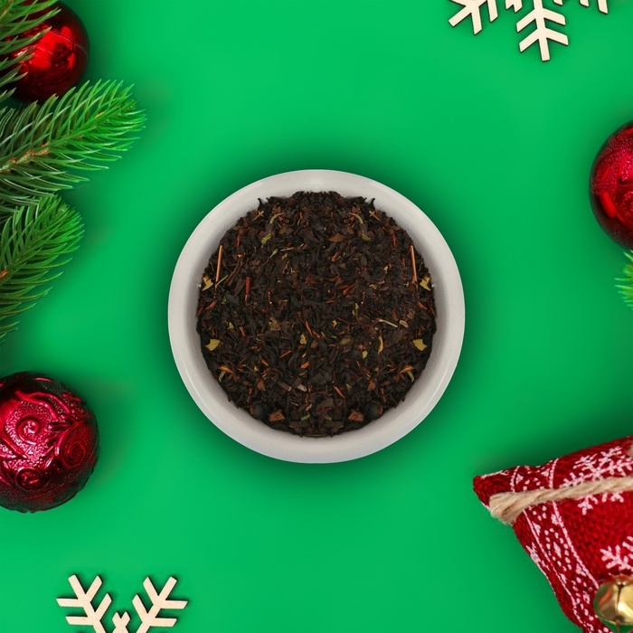 Новый год. Чай новогодний в мешочке с ароматом апельсина, 30 г Новый год. Чай новогодний в мешочке с ароматом апельсина, 30 г