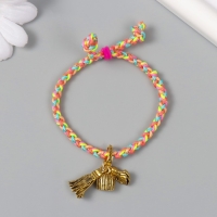 Браслет фен-шуй "Косичка. Веник и совок" регулируемая длина Браслет фен-шуй "Косичка. Веник и совок" регулируемая длина