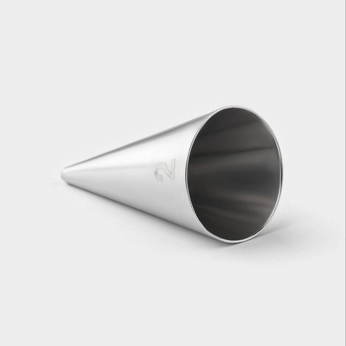 Насадка кондитерская KONFINETTA «Круг», d=1,8 см, № 2 Насадка кондитерская KONFINETTA «Круг», d=1,8 см, № 2