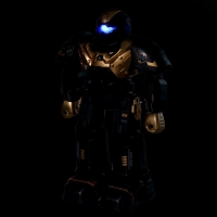 Радиоуправляемый робот &laquo;Герой&raquo;, звуковые и световые эффекты, цвет золотой