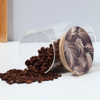 Банка для хранения сыпучих продуктов и круп &laquo;Тропики&raquo;, 950 мл