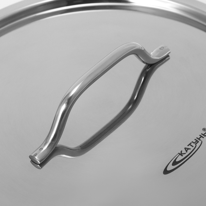 Крышка &laquo;Общепит. Шеф&raquo;, d=26 см, сталь с пароотводом