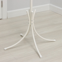 Вешалка напольная &laquo;Корона&raquo;, разборная, цвет белый