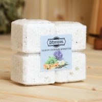 Соляной брикет набор 4 шт "Календула, эвкалипт, лаванда, мята" по 200 гр "Добропаровъ" Соляной брикет набор 4 шт "Календула, эвкалипт, лаванда, мята" по 200 гр "Добропаровъ"