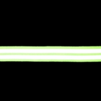 Светоотражающая лента-стропа, 40 мм, 5 &plusmn; 1 м, цвет салатовый