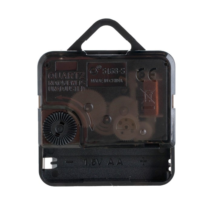 Часовой механизм &laquo;Соломон-47&raquo;, плавный ход, шток 16 мм, стрелки 58/68/100 мм, светящиеся