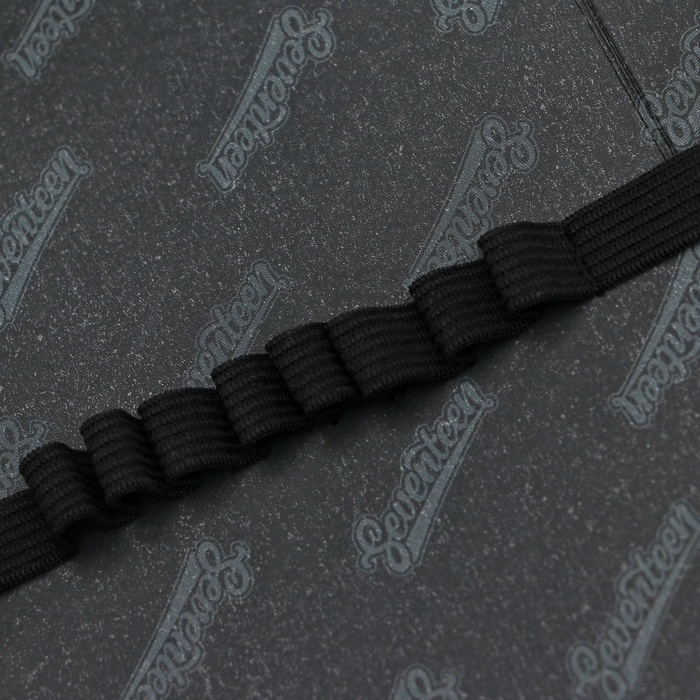 Пенал 1 секция, 130х200, откидная планка, ламинированный картон, для мальчика, чёрный, Seventeen Пенал 1 секция, 130х200, откидная планка, ламинированный картон, для мальчика, чёрный, Seventeen