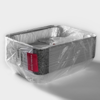 Форма из фольги для выпечки и запекания Доляна, 3,1 л, 32×25,5×6,3 см Форма из фольги для выпечки и запекания Доляна, 3,1 л, 32×25,5×6,3 см