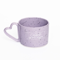 Кружка керамическая Дорого внимание «Лучшей подруге», 280 мл, фиолетовая Кружка керамическая Дорого внимание «Лучшей подруге», 280 мл, фиолетовая