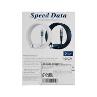 Кабель, 3 А, Lightning - USB, прозрачный, TPE оплётка, 1 м, белый Кабель, 3 А, Lightning - USB, прозрачный, TPE оплётка, 1 м, белый