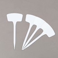 Таблички садовые для маркировки, 20 см, набор 10 шт., пластик, белые, Greengo Таблички садовые для маркировки, 20 см, набор 10 шт., пластик, белые, Greengo