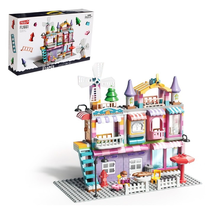 Конструктор &laquo;Вилла&raquo;, 216 деталей