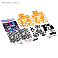 Электронный конструктор «Луноход», 4WD, цвет оранжевый Электронный конструктор «Луноход», 4WD, цвет оранжевый