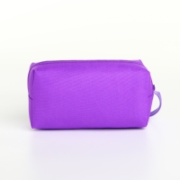 Косметичка на молнии, цвет сиреневый Косметичка на молнии, цвет сиреневый
