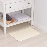 Коврик для дома Доляна &laquo;Букли&raquo;, 40&times;60 см, цвет молочный