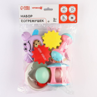 Набор погремушек &laquo;Карусельки&raquo;, 7 шт, Крошка Я