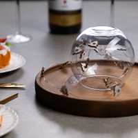 Гирлянда &laquo;Нить&raquo; 2 м роса с насадками &laquo;Ёлочка&raquo;, IP20, серебристая нить, 20 LED, батарейки ААх2 (нет в комплекте), свечение тёплое белое