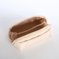 Косметичка на молнии, цвет бежевый Косметичка на молнии, цвет бежевый