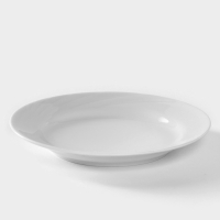 Тарелка фарфоровая &laquo;Бельё.Голубка&raquo;, d=20 см, белая