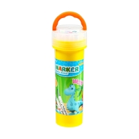 Набор маркеров 12 цветов двусторонние, кистеобр/пулевидн наконечники в пластиковом тубусе Набор маркеров 12 цветов двусторонние, кистеобр/пулевидн наконечники в пластиковом тубусе