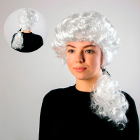 Карнавальный парик «Граф», 110 г, длина парика 47 см Карнавальный парик «Граф», 110 г, длина парика 47 см