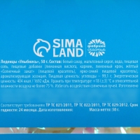 Леденцы в банке - мишка &laquo;Улыбнись&raquo;, 50 г.