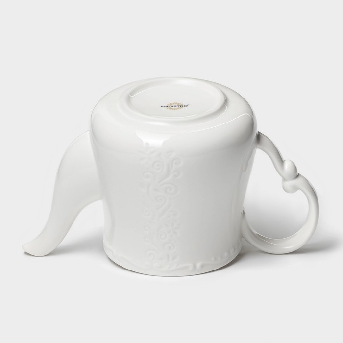 Чайник фарфоровый заварочный Magistro Kingdom, 1 л Чайник фарфоровый заварочный Magistro Kingdom, 1 л