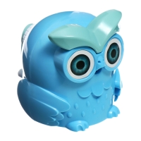 Точилка механическая с контейнером Сова Синяя Точилка механическая с контейнером Сова Синяя