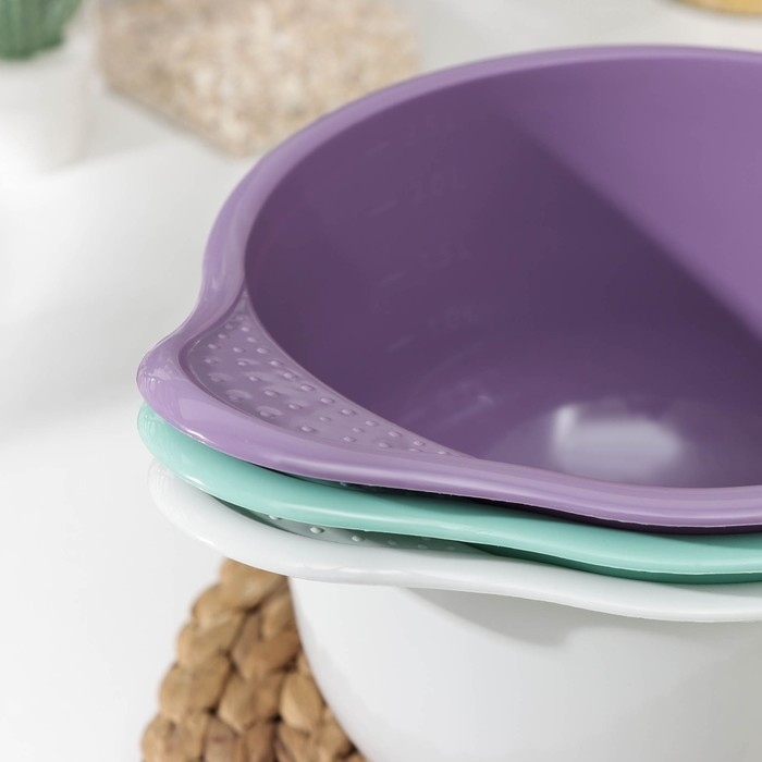 Ёмкость для миксера, 2,6 л , цвет МИКС Ёмкость для миксера, 2,6 л , цвет МИКС