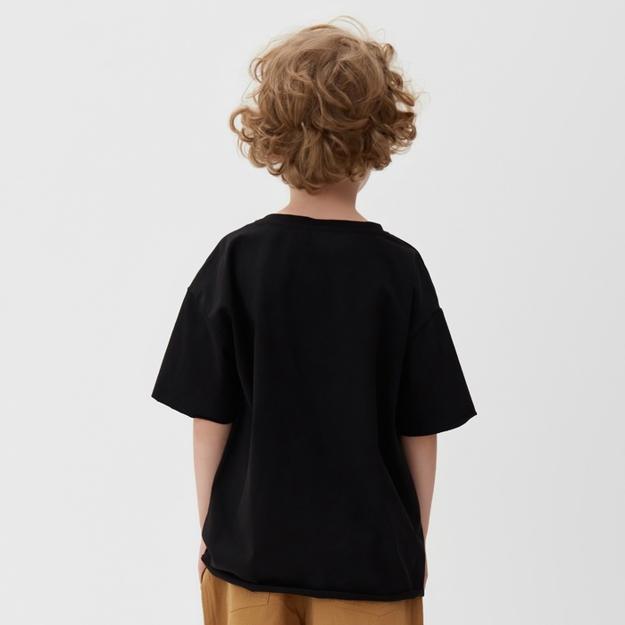 Футболка детская KAFTAN Gussi р. 34 (122-128 см), черный