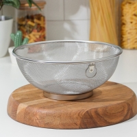 Сито для просеивания Magistro Dorial, d=24 см, 304 сталь, цвет серебристый Сито для просеивания Magistro Dorial, d=24 см, 304 сталь, цвет серебристый