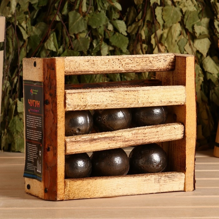 Чугунные ядра для бани 6кг Чугунные ядра для бани 6кг