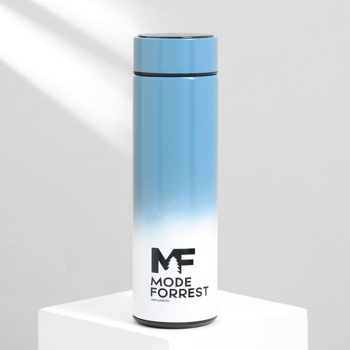 Термос с индикатором температуры Mode Forrest, 500 мл градиент синий, сохраняет тепло 8-10 ч Термос с индикатором температуры Mode Forrest, 500 мл градиент синий, сохраняет тепло 8-10 ч