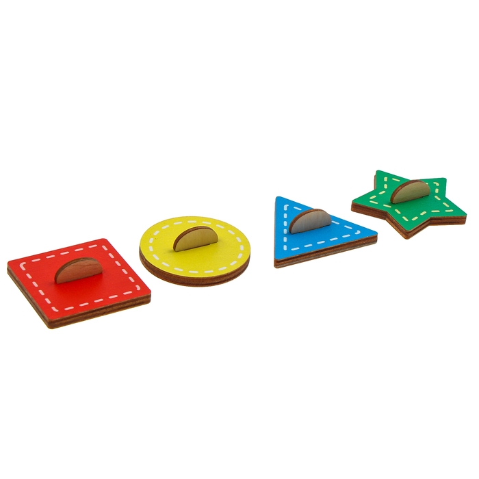 Рамки-вкладыши для малышей &laquo;Умные фигуры&raquo;