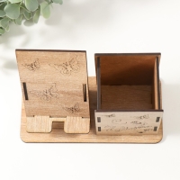 Органайзер настольный "Бабочки" 18х12,5х9 см (набор 9 деталей) Органайзер настольный "Бабочки" 18х12,5х9 см (набор 9 деталей)