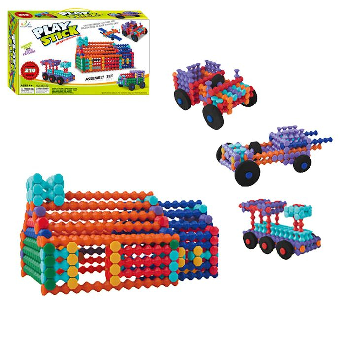 Конструктор &laquo;Игровые палочки&raquo;, набор №6, 210 деталей