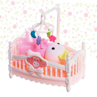 Набор игровой &laquo;Зайчик&raquo; с кроваткой, с аксессуарами, МИКС