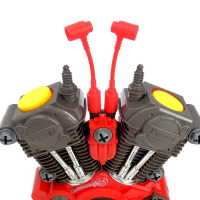 Конструктор &laquo;Двигатель внутреннего сгорания&raquo;, световые и звуковые эффекты, 31 деталь