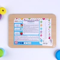 Рамка-вкладыш М. Монтессори &laquo;Геометрические фигуры 3&raquo;