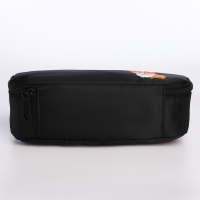 Рюкзак школьный с пеналом &laquo;Корги&raquo;, 42х28х13 см, цвет чёрный